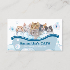 Pet Care Wellness-Center Salon Sitzplatz Badewanne Visitenkarte