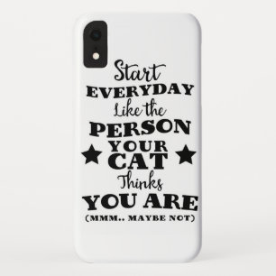 Pet Cat Funny Zitat Case-Mate iPhone Hülle