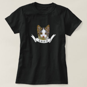 Pet Cat Name and Factory Foto anpassen T-Shirt