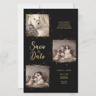 Pet Cheap Moderne Kalligraphie 3 Fotos Verlobung 