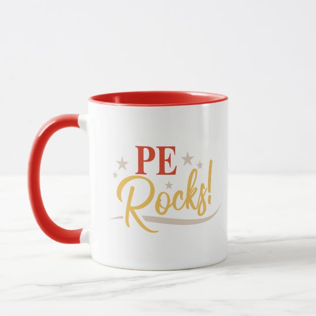 PET Felsen! Tasse (Links)