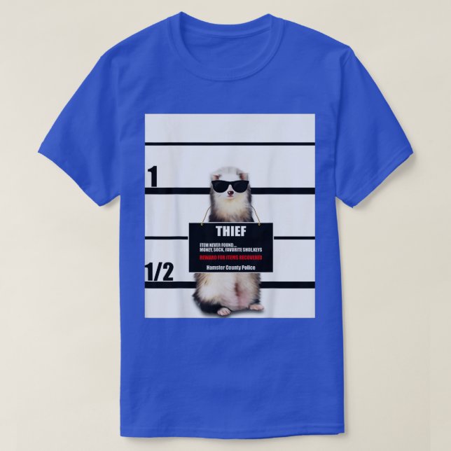 Pet Ferret Funny Ferret  T-Shirt (Design vorne)