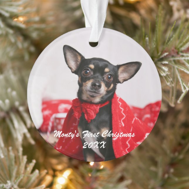 Pet First Christmas Ornament (Baum)