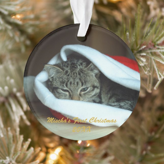 Pet First Christmas Ornament (Baum)