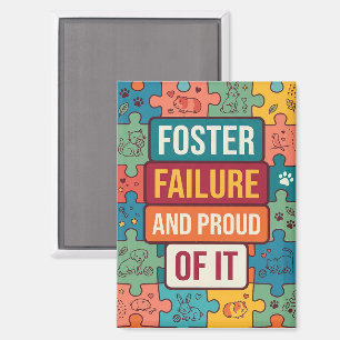 Pet Foster Fail Humor Hundemutter Magnet