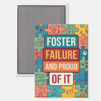 Pet Foster Fail Humor Hundemutter Magnet