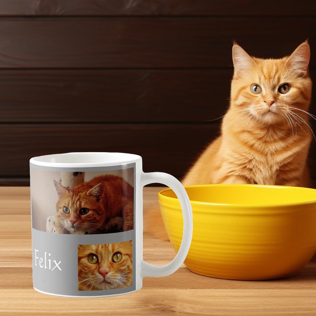 Pet-Foto-Geschenk anpassen Dog-Katze anpassen Kaffeetasse (Von Creator hochgeladen)