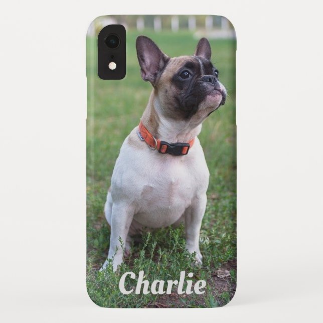 Pet Foto Personalisiert iPhone XR Fall Case-Mate iPhone Hülle (Rückseite)