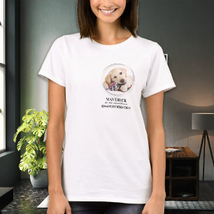 Pet Foto Personalisiert Social Media Insta Berühmt T-Shirt