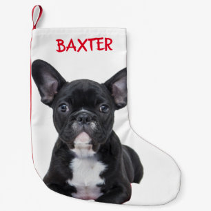 Pet French Bulldog Dog Foto Personalized   Kleiner Weihnachtsstrumpf