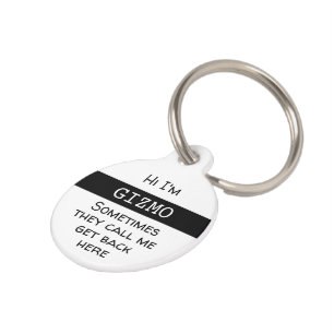 Pet Funny, Anpassen Haustiermarke