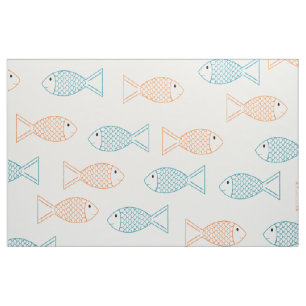 Pet Goldfish/ Koi Carp Fish Print Pattern Stoff