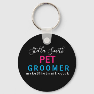 PET Groomer, Hundeschwalker, Designer Schlüsselanhänger