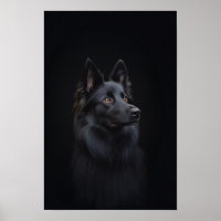 Pet Grooming Salon Belgisches Schaf-Hundportrait