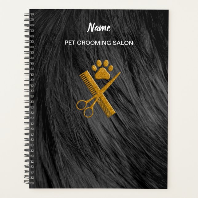 Pet grooming Salon Planer (Vorderseite)
