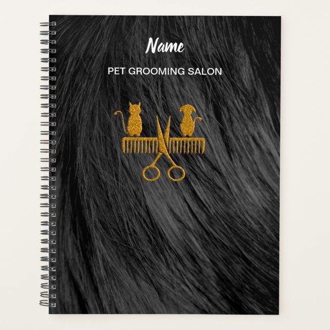 Pet grooming Salon Planer (Vorderseite)