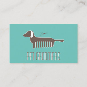 Pet Grooming Visitenkarte
