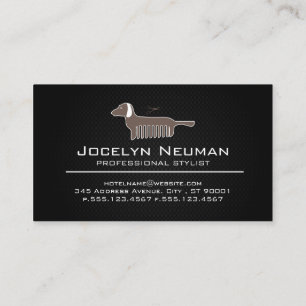 Pet Grooming Visitenkarte