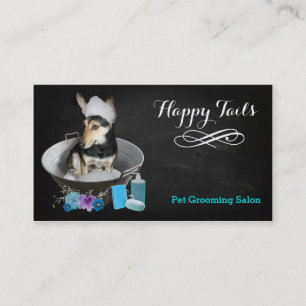Pet Grooming Wohnzimmer Visitenkarte