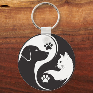 Pet Harmony Yin Yang Schlüsselanhänger - Seelenvol