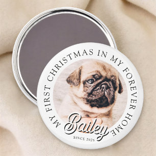 Pet ist mein erstes Weihnachten in ewig Zuhause Mo Magnet