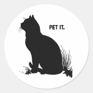 PET IT -.png Runder Aufkleber
