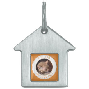 PET LIEBE House Pet Tag / Safran Tiermarke