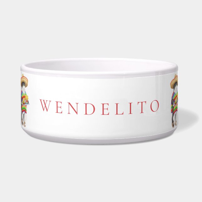 PET-LIEBE Keramik Haustiere Bowl / Wendelito Napf (Vorderseite)