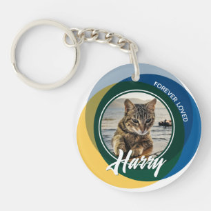 Pet Loss Beileid Memorial Keepake Symbol Schlüsselanhänger