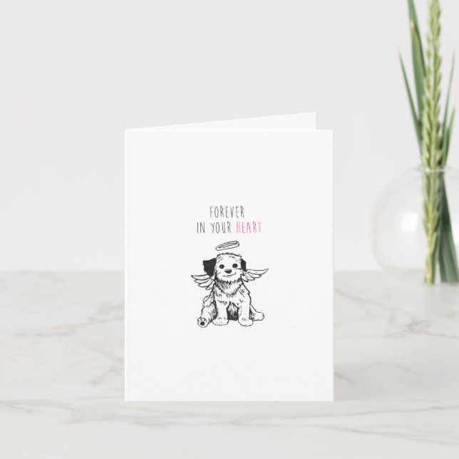 Pet Loss Card Karte (Vorderseite)