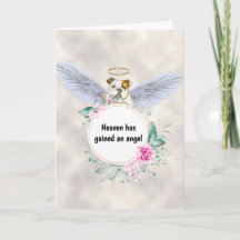 Pet Loss Englischer Bulldog Engel Flügel Gedicht