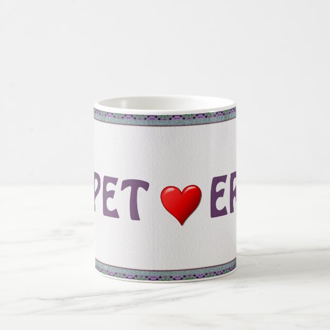 Pet Lover Coffee Tasse (Mittel)