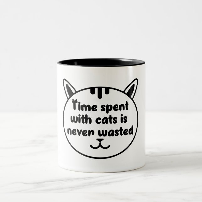 Pet-Lover-Fällung Zweifarbige Tasse (Mittel)