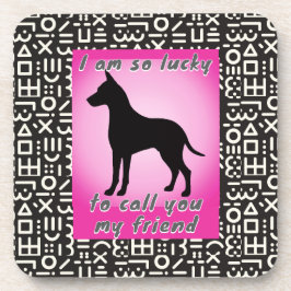 pet lover getränkeuntersetzer