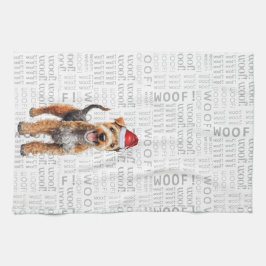 Pet Lover Holiday Lakeland Terrier Dog Weihnachten Geschirrtuch