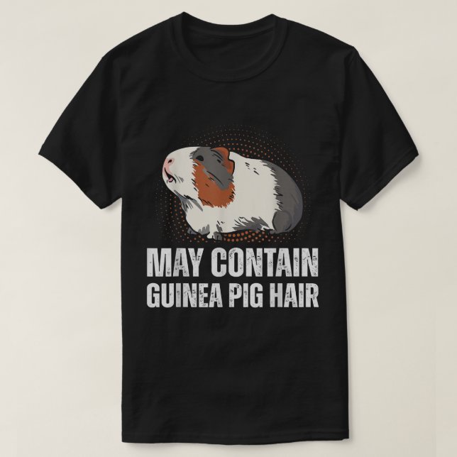 Pet Lover Niedlich Furry Potato kann Guinea Schwei T-Shirt (Design vorne)