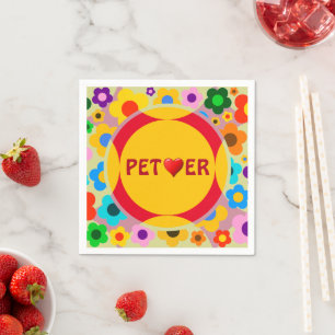 Pet Lover Paper Napkin Serviette
