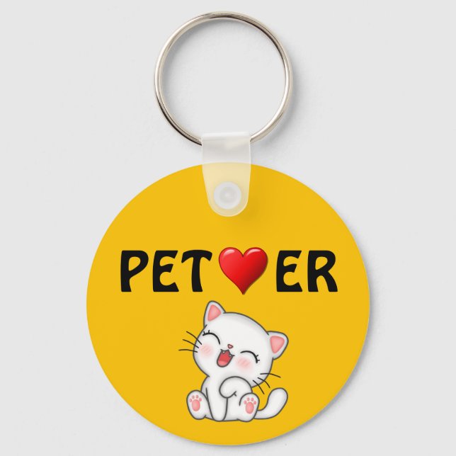 Pet Lover Schlüsselanhänger (Vorderseite)