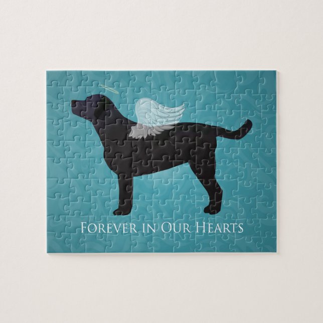 Pet-Memorial Beileid Pet Loss Design Puzzle (Horizontal)