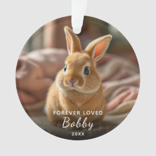 Pet Memorial Forever Love Sonniges Foto Weihnachte Ornament
