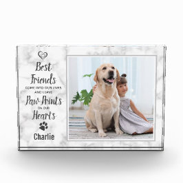 Pet Memorial Keepake Dog Fotoblock