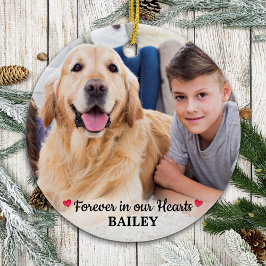Pet Memorial Pet Loss Personalisiert Hund Foto Keramik Ornament