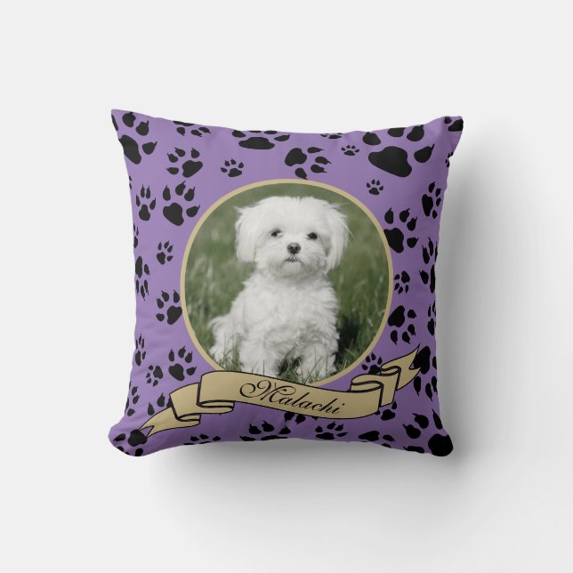 Pet Memorial PW Drucken SVG SIE ALLE FARBEN. Kissen (Vorderseite)