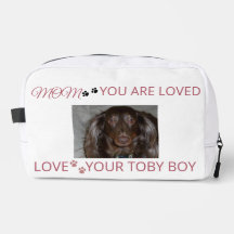 Pet Mom Herzliche Foto-Tasche