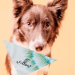 Pet Name Bandana | GEMUSTERT | Tye Dye | COOL Halstuch<br><div class="desc">Klein oder groß,  kann dieses Haustierbandana für Hunde oder Katzen verwendet werden. Minimal,  modern und anpassbar mit dem Namen OR monogramm Ihres Tieres. Alle Texte sind individuell anpassbar ↣ klicken Sie einfach auf die Schaltfläche "Personalisieren".</div>