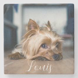 PET NAME Stone Untersetzer