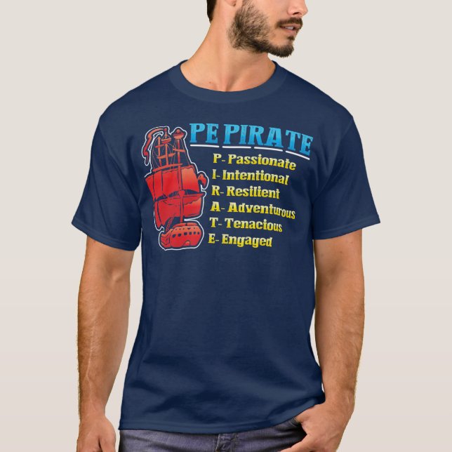 PET Pirat T-Shirt (Vorderseite)