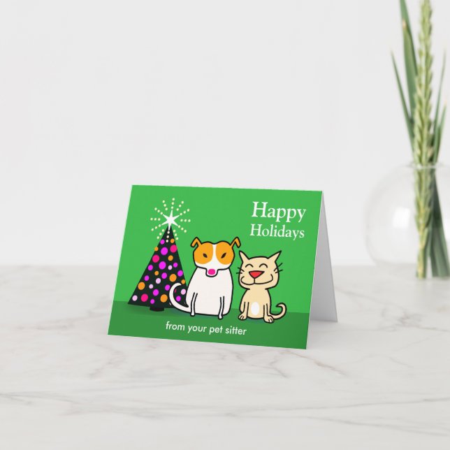 Pet Professional's Holiday Card Feiertagskarte (Vorderseite)