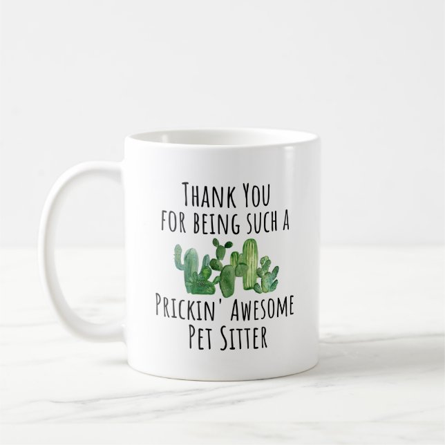 Pet Sitter Walker Kaffeetasse (Links)