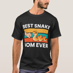 Pet Snake Beste Schlange Mama je T-Shirt